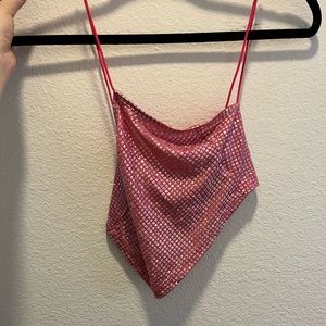 Shein Medium Going Out Disco Top